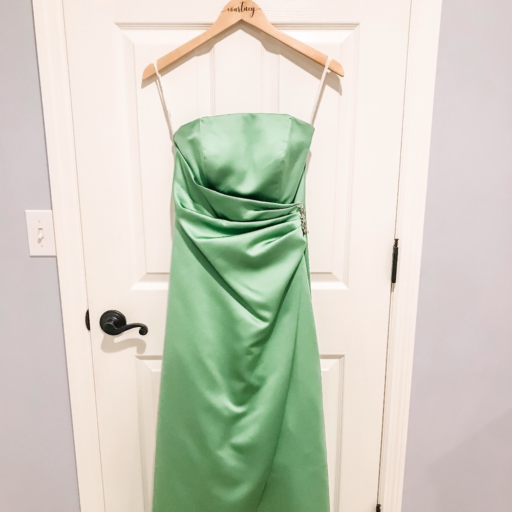Light Green Bridesmaid Dress